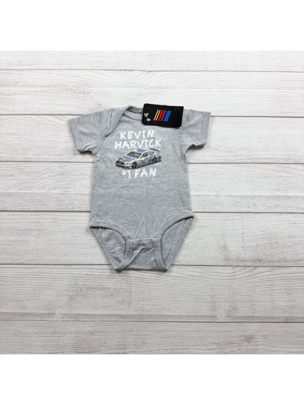 NASCAR Kevin Harvick Bodysuit Short Sleeve Stewart-Haas Racing NWT 9-12 Months